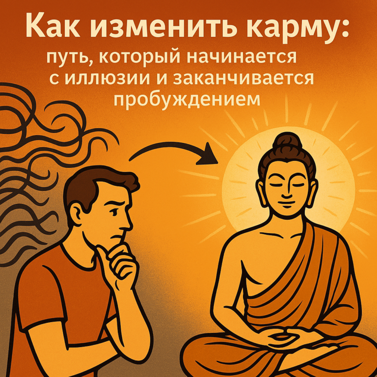 Как изменить карму: путь, который начинается с иллюзии и заканчивается пробуждением