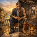 Внешнее благополучие не приходит, пока внутри человек беден .jpeg